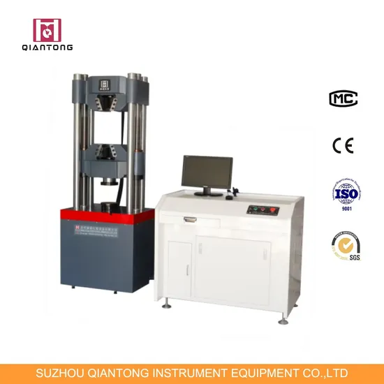 Oil Cylinder Behind Hydraulic Universal Material Testing
