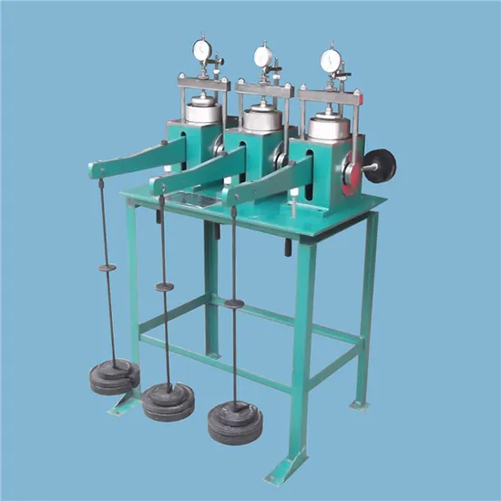 C020 Soil High Pressure Triplex Consolidation Testing Apparatus