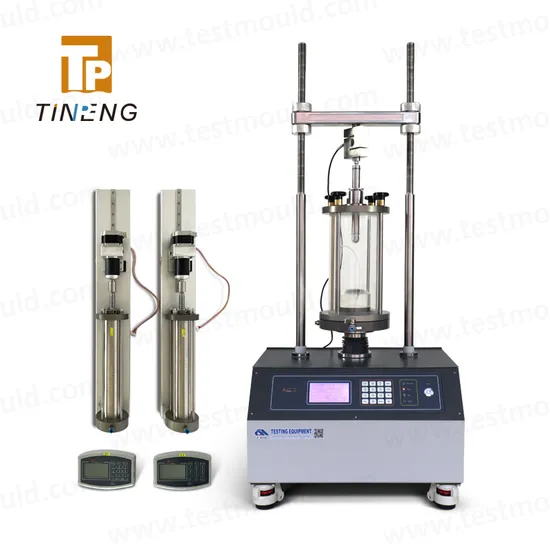 Automatic Triaxial Test Apparatus for Soil Testing