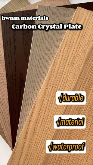 Home Decoration Flame Retardant Waterproof 3D Wall Panel Composite Wood Grain Wall Cladding Building Material for Outdoor Indoor Construction
