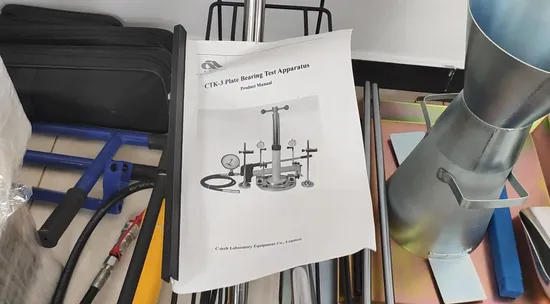 Soil Testing Equipment 500kn Plate Bearing Load Test Apparatus