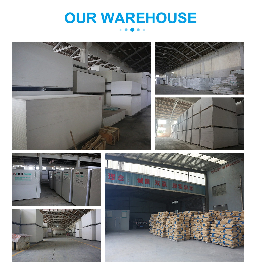 PVC Foam Board Waterproof and Fireproof Factory Direct Sales Building Material