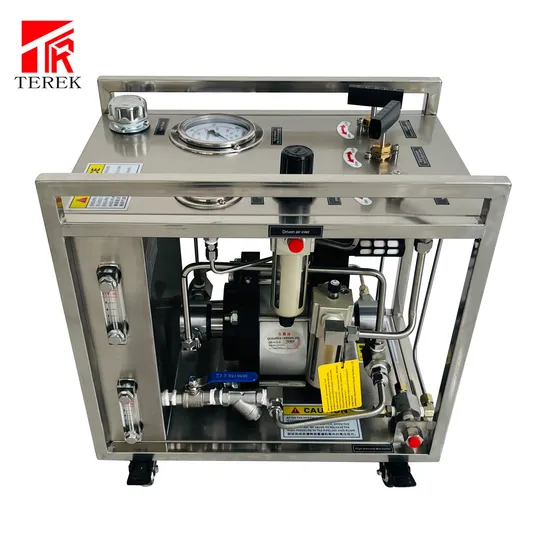 Terek Air Operated Hydrostatic Liquid Booster Pump Unit for Hydrostatic Hydro Pipe Testing 