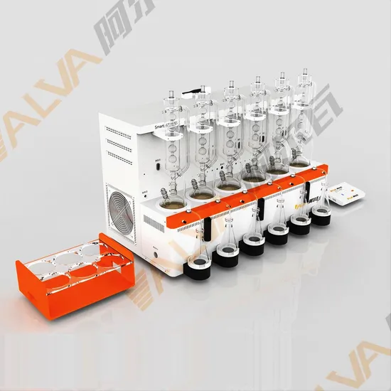 Distillation Apparatus DN6: Laboratory Instrument in Environmental Monitoring of Water Quality and Soil, and Pharmaceutical Applications