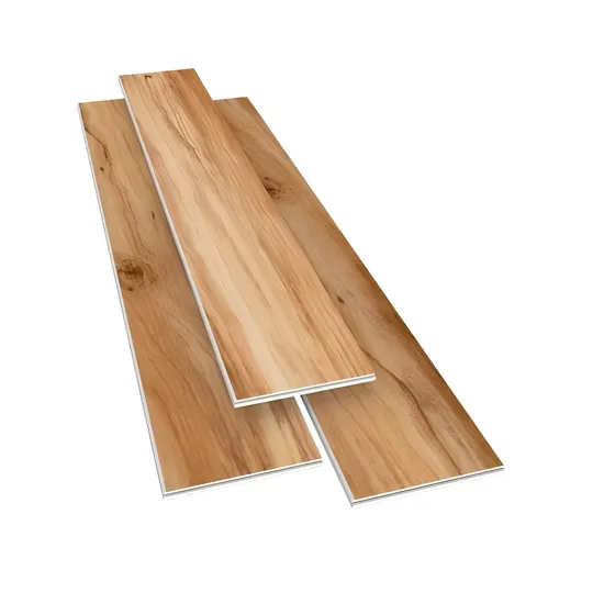 Waterproof Fireproof Spc Click Vinyl Plank Flooring Building Material for Indoor 