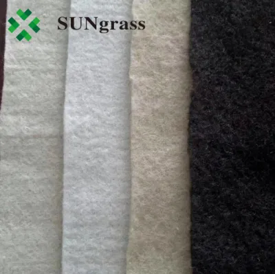 100g 200g 300g White Beige Grey Black Geotextile Fabric for Artificial Synthetic Grass Installation
