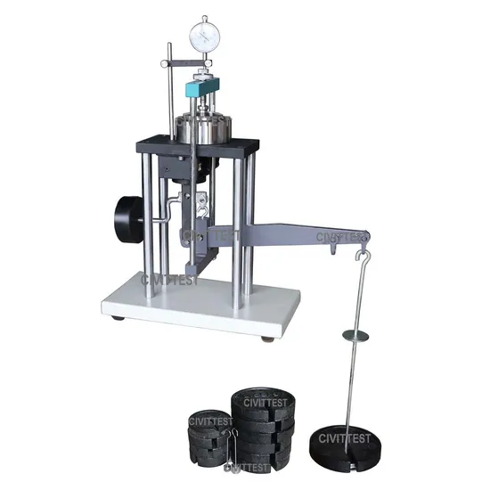Single Lever Testing Soil Consolidation Test Apparatus 