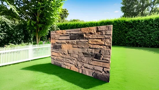 2025 New Design 3D Artifical Stone Wall Panel for Building Material & Exterior Wall Decoration Material New Construction Material with PU Faux Stone Waterproof 