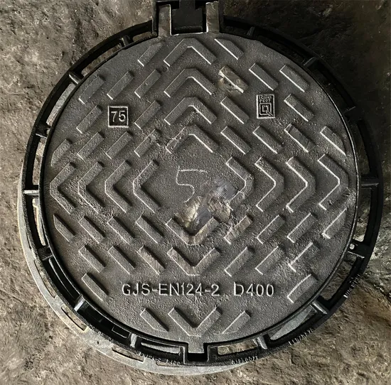 En124 Ductile Iron Di Drainage Gully Grating Black Bitumen 